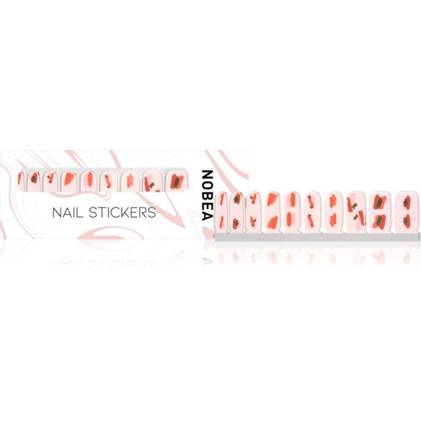 NOBEA NOBEA Accessories Naljepnice za nokte Red & pink