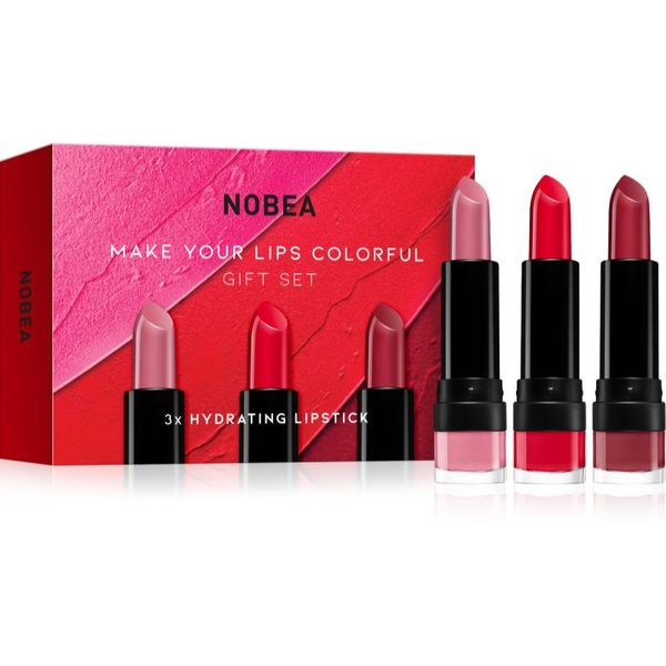 NOBEA NOBEA Beauty Pleasure NOBEA Make Your Lips Colorful Gift Set make-up set (za žene)