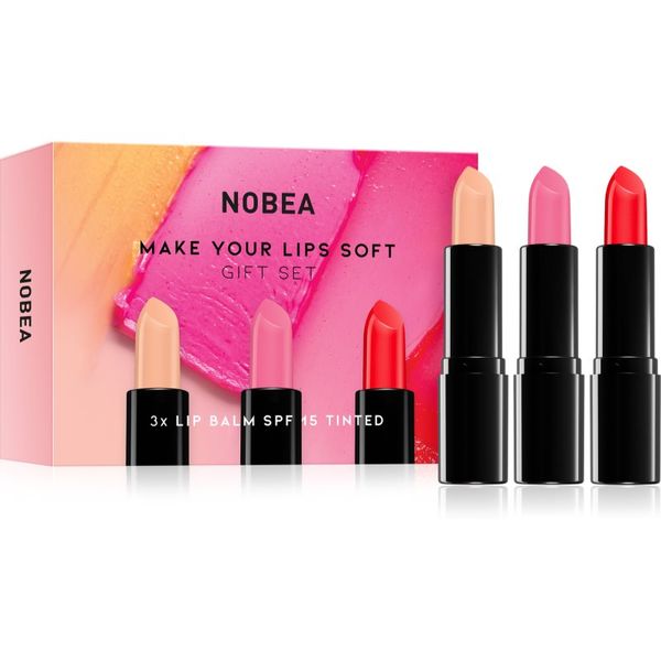 NOBEA NOBEA Beauty Pleasure NOBEA Make Your Lips Soft Gift Set make-up set (za žene)