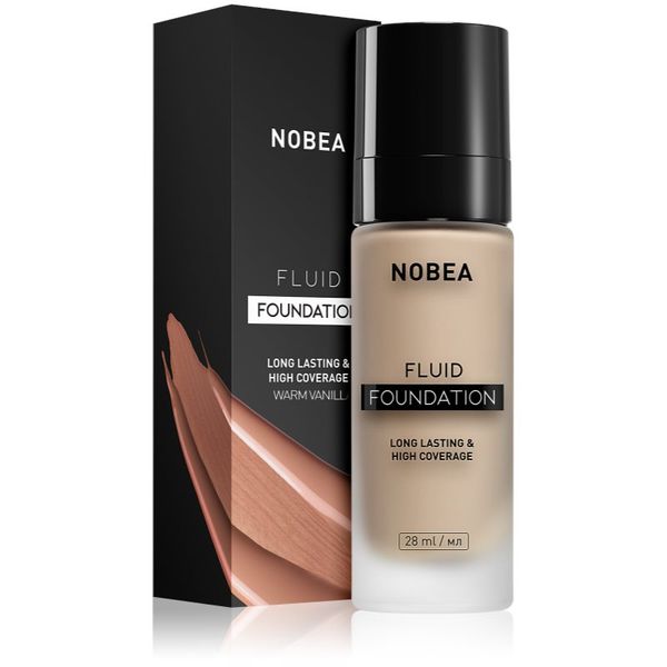 NOBEA NOBEA Day-to-Day Fluid Foundation dugotrajni puder nijansa 04 Warm vanilla 28 ml