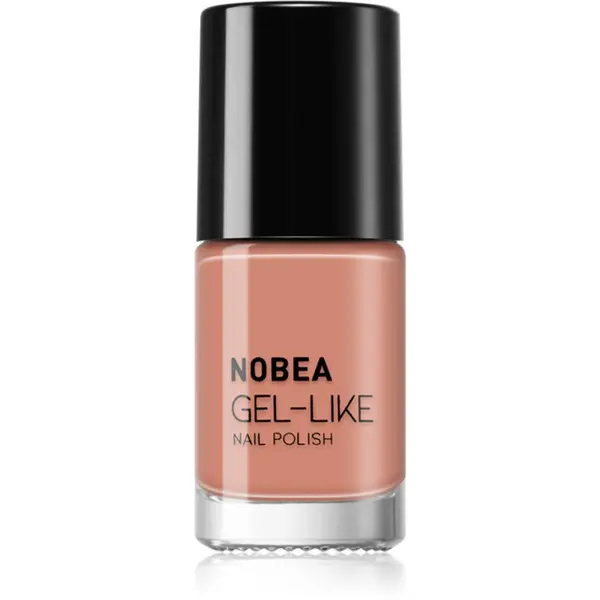 NOBEA NOBEA Day-to-Day Gel-like Nail Polish lak za nokte s gel efektom nijansa Almond milk #N14 6 ml