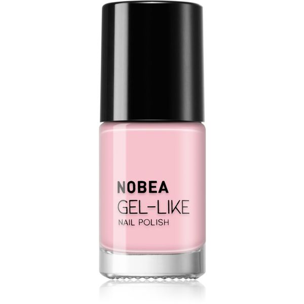 NOBEA NOBEA Day-to-Day Gel-like Nail Polish lak za nokte s gel efektom nijansa Base shade #N01 6 ml