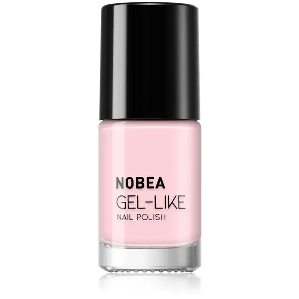 NOBEA NOBEA Day-to-Day Gel-like Nail Polish lak za nokte s gel efektom nijansa Misty rose #N59 6 ml