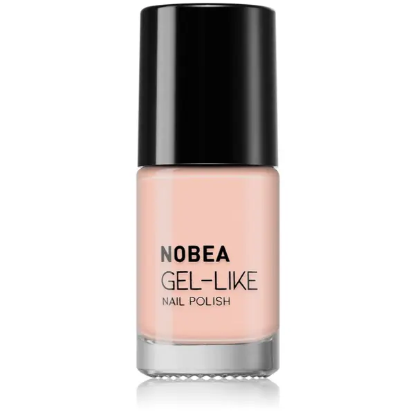 NOBEA NOBEA Day-to-Day Gel-like Nail Polish lak za nokte s gel efektom nijansa #N72 Nude beige 6 ml