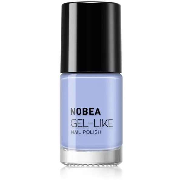 NOBEA NOBEA Day-to-Day Gel-like Nail Polish lak za nokte s gel efektom nijansa Sky blue #N44 6 ml