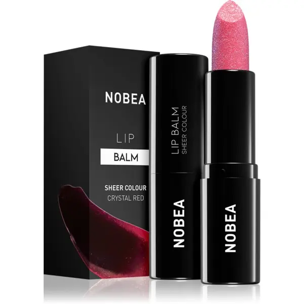 NOBEA NOBEA Day-to-Day Lip Balm hidratantni balzam za usne nijansa Crystal red 3 g