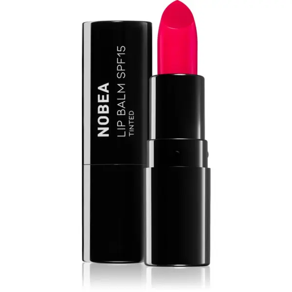 NOBEA NOBEA Day-to-Day Lip Balm SPF 15 Tinted balzam za usne SPF 15 #L02 Cherry red 4 g