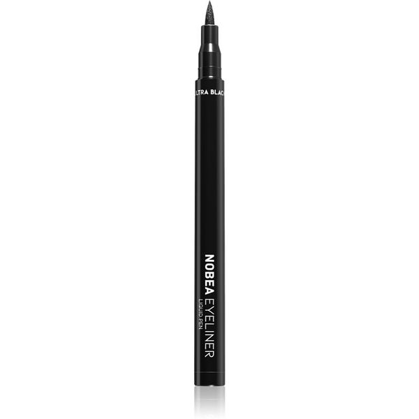 NOBEA NOBEA Day-to-Day Liquid Pen Eyeliner vodootporni eyelineri u olovci nijansa Ultra Black 1,2 ml