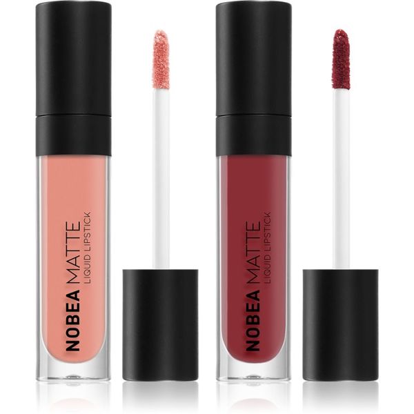 NOBEA NOBEA Day-to-Day Matte Liquid Lipstick set (za usne) za žene