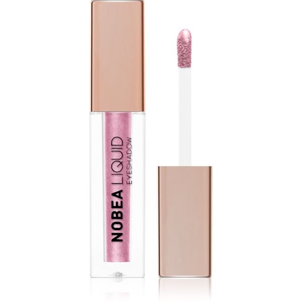 NOBEA NOBEA Metal Liquid Eyeshadow tekuće sjenilo za oči nijansa Rosegold #E02 4 ml