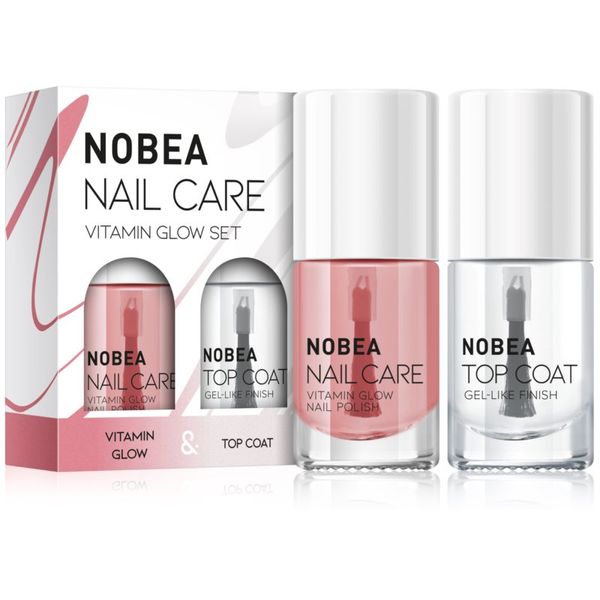 NOBEA NOBEA Nail Care Vitamin Glow Nail Polish set lakova za nokte Vitamin glow set