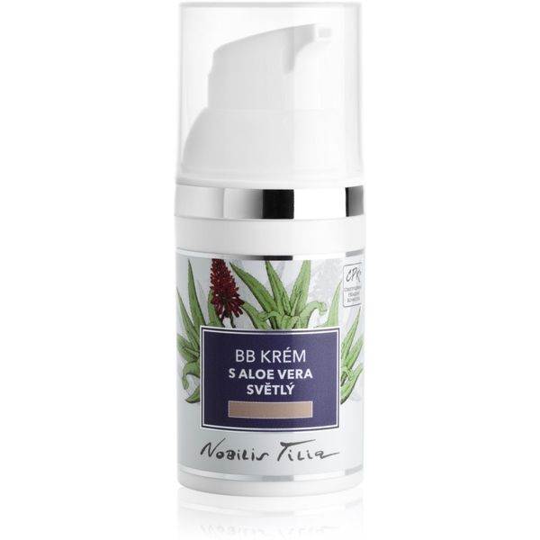 Nobilis Tilia Nobilis Tilia Face Cream Face Care BB krema s hidratacijskim učinkom s aloe verom nijansa Light 30 ml