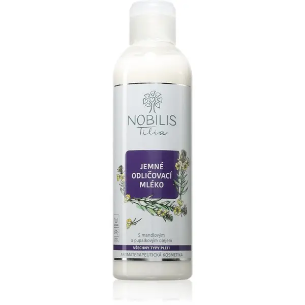 Nobilis Tilia Nobilis Tilia Jemné Odličovací Mléko mlijeko za skidanje šminke s hranjivim učinkom 200 ml
