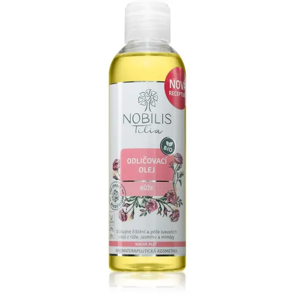 Nobilis Tilia Nobilis Tilia Odličovací Olej Růže ulje za skidanje šminke s hidratantnim učinkom 200 ml