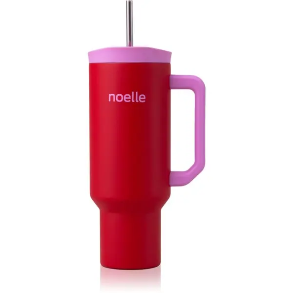 Noelle Noelle Tumbler tumbler od nehrđajućeg čelika sa slamkom Red 1 kom