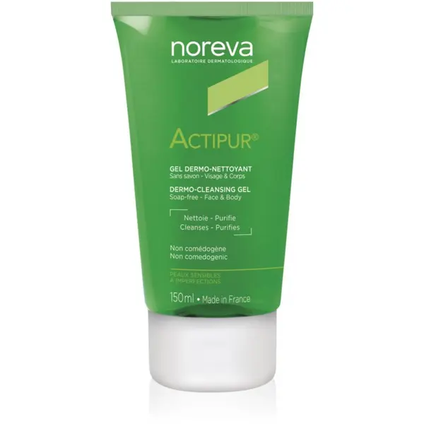 Noreva Noreva Actipur Dermo-Cleansing Gel nježni gel za čišćenje za osjetljivu kožu lica 150 ml