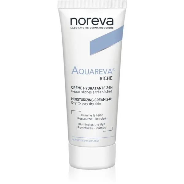 Noreva Noreva Aquareva Rich Moisturizing Cream 24h hranjiva krema za intenzivnu hidrataciju 40 ml