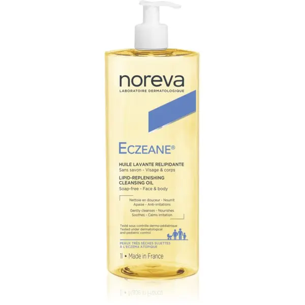 Noreva Noreva Eczeane Lipid-Replenishing Cleansing Oil uljni gel za čišćenje za lice i tijelo 1000 ml