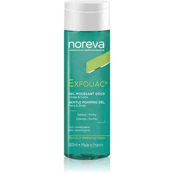 Noreva Noreva Exfoliac Gentle Foaming Gel nježni pjenasti gel za problematično lice 200 ml