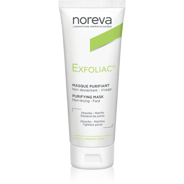 Noreva Noreva Exfoliac Purifying Mask maska za čišćenje za problematično lice 50 ml