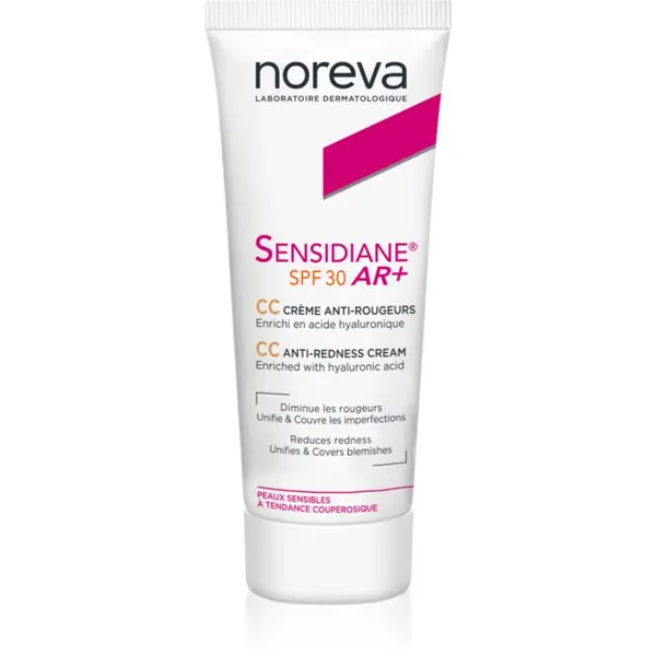 Noreva Noreva Sensidiane AR+ CC Cream CC krema protiv crvenila kože SPF 30 40 ml