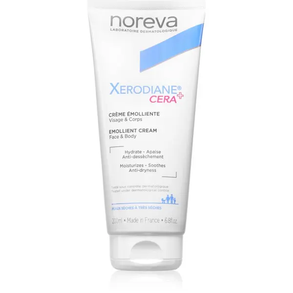 Noreva Noreva Xerodiane® Cera Emollient Cream hranjiva krema za izrazito suho lice 200 ml