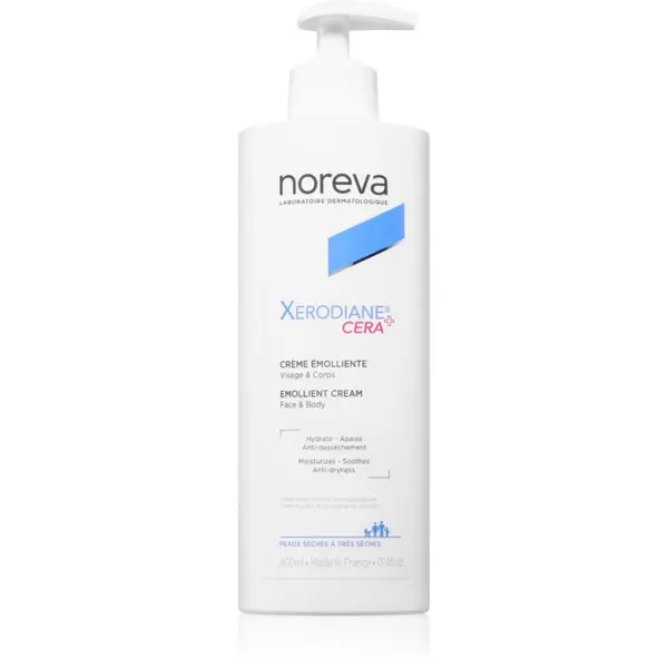 Noreva Noreva Xerodiane® Cera Emollient Cream hranjiva krema za izrazito suho lice 400 ml