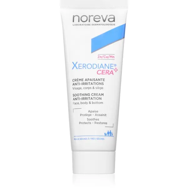 Noreva Noreva Xerodiane® Cera Soothing Cream Anti-Irritation umirujuća krema za lice i tijelo 40 ml