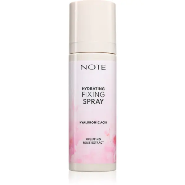 Note Cosmetique Note Cosmetique Hydrating Fixing Spray sprej za fiksiranje šminke s hidratantnim učinkom tip Rose 100 ml