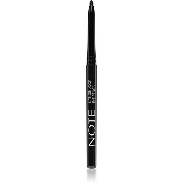 Note Cosmetique Note Cosmetique Intense Look vodootporna olovka za oči Black 0,35 g