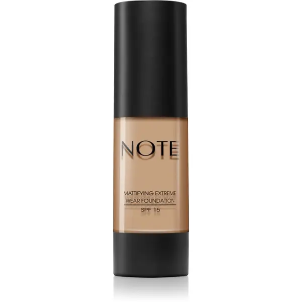 Note Cosmetique Note Cosmetique Mattifying Extreme Wear Foundation matirajući puder 02 Natural Beige 30 ml