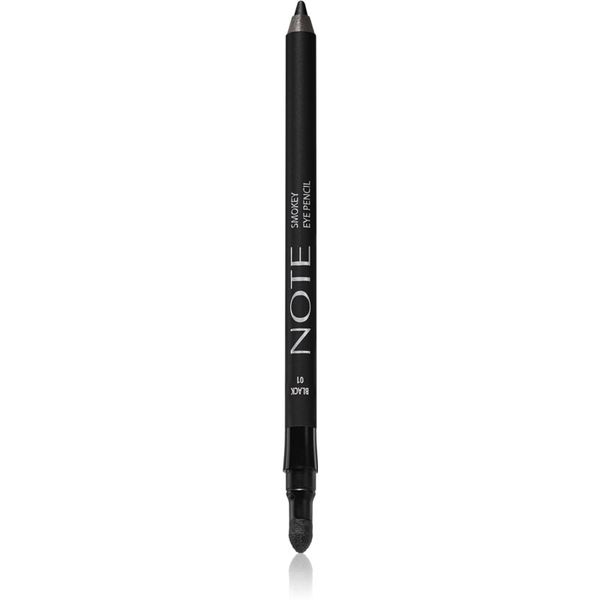 Note Cosmetique Note Cosmetique Smokey Eye Pencil vodootporna olovka za oči 01 Black 1,2 g