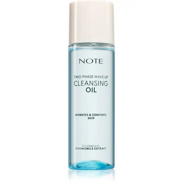 Note Cosmetique Note Cosmetique Two Phase Cleansing Oil dvofazno sredstvo za uklanjanje vodootporne šminke s usana i oko očiju 100 ml