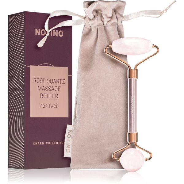 Notino Notino Charm Collection Rose quartz massage roller for face pomagalo za masažu za lice 1 kom