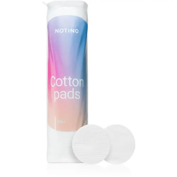 Notino Notino Cotton Pads Round pamučne blazinice za uklanjanje šminke i čišćenje lica 100 kom