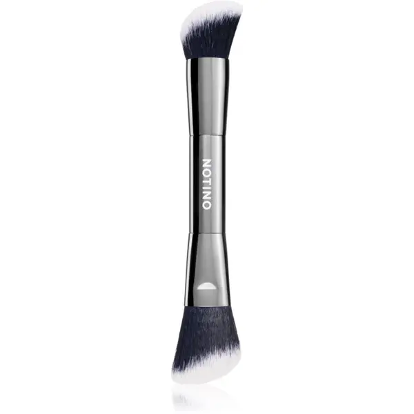 Notino Notino Dual-End Contour Brush 440 kist za rumenilo, konturiranje i posvjetljivanje obostrani 1 kom