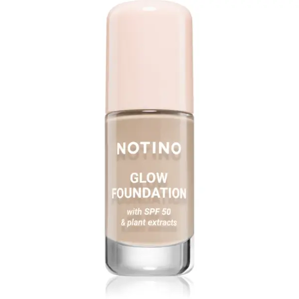 Notino Notino Foundation Glow foundation with SPF 50 & plant extracts posvjetljujući puder SPF 50 01 Fair Neutral 30 ml