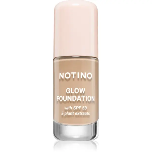 Notino Notino Foundation Glow foundation with SPF 50 & plant extracts posvjetljujući puder SPF 50 01 Light Medium Neutral 30 ml