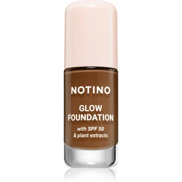 Notino Notino Foundation Glow foundation with SPF 50 & plant extracts posvjetljujući puder SPF 50 02 Deep Warm 30 ml