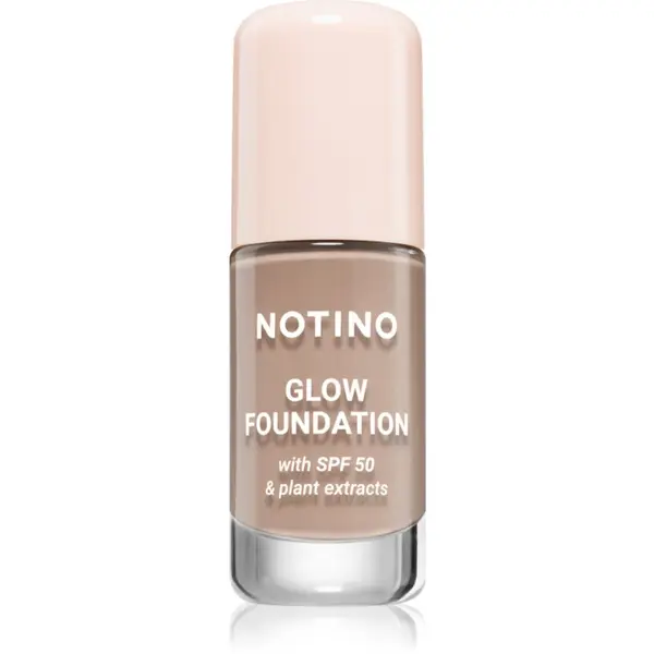 Notino Notino Foundation Glow foundation with SPF 50 & plant extracts posvjetljujući puder SPF 50 02 Light Medium Cool 30 ml