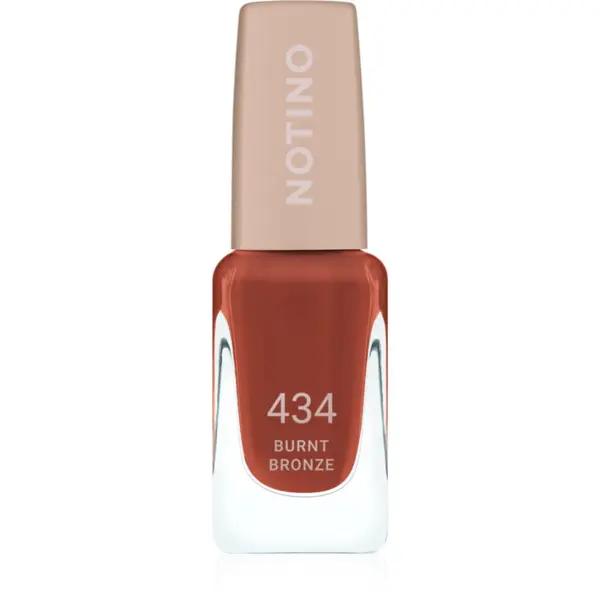 Notino Notino Gel Effect Nail Polish lak za nokte s gel efektom 434 Burnt Bronze 10 ml