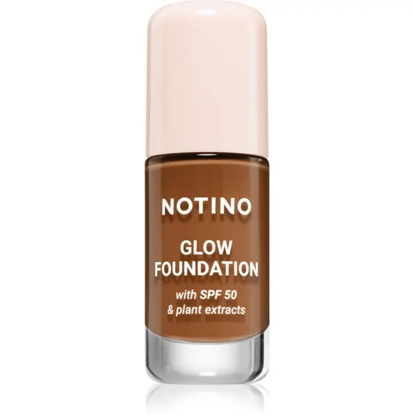 Notino Notino Glow Foundation With SPF 50 & Plant Extracts posvjetljujući puder SPF 50 01 Deep Neutral 30 ml