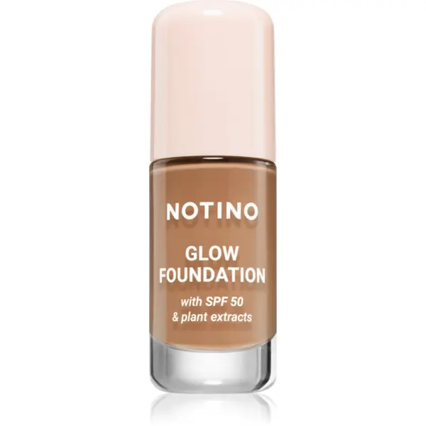 Notino Notino Glow Foundation With SPF 50 & Plant Extracts posvjetljujući puder SPF 50 02 Medium Deep Cool 30 ml