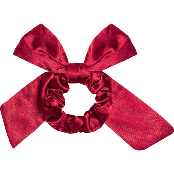 Notino Notino Grace Collection Satin bow scrunchie gumica za kosu 1 kom