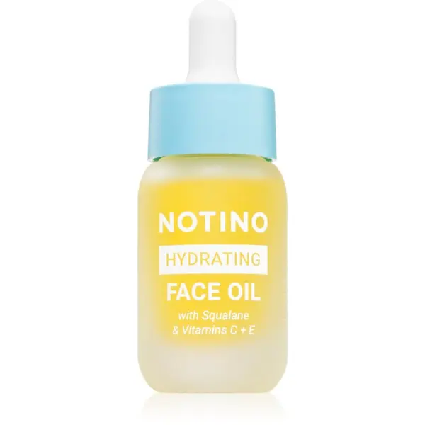 Notino Notino Hydrating Face Oil with Squalane & Vitamins C + E posvjetljujuće ulje s vitaminom C 15 ml