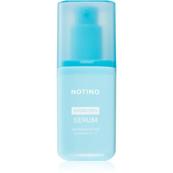 Notino Notino Hydrating Serum with Hyaluronic Acid & Vitamins C + E hidratantni serum za sjaj i zaglađivanje kože lica 30 ml