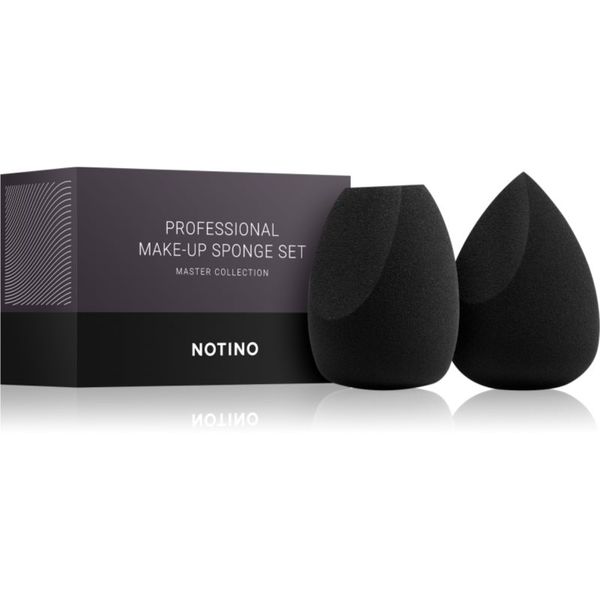 Notino Notino Master Collection Make-up sponge set spužvica za puder Black