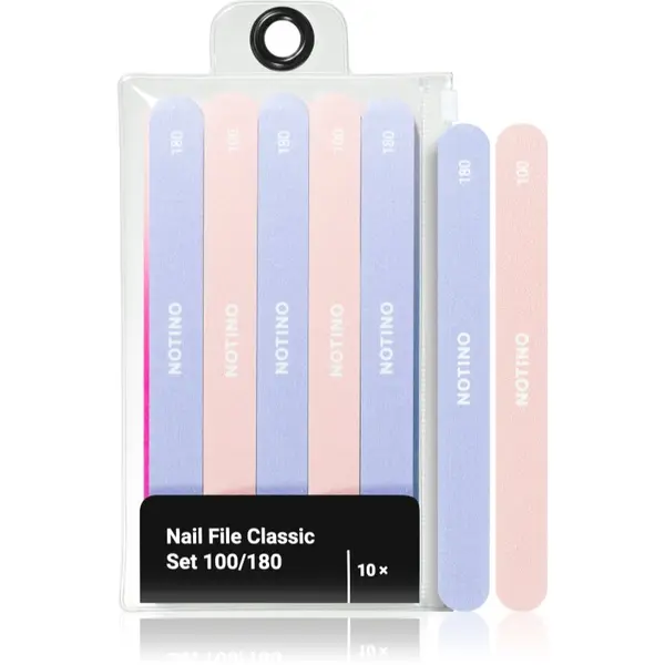 Notino Notino Nail File Classic Set 100/180 set rašpica