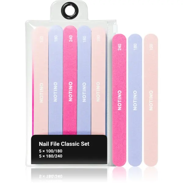 Notino Notino Nail File Classic Set 100/180x5 180/240x5 set rašpica