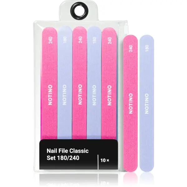Notino Notino Nail File Classic Set 180/240 set rašpica